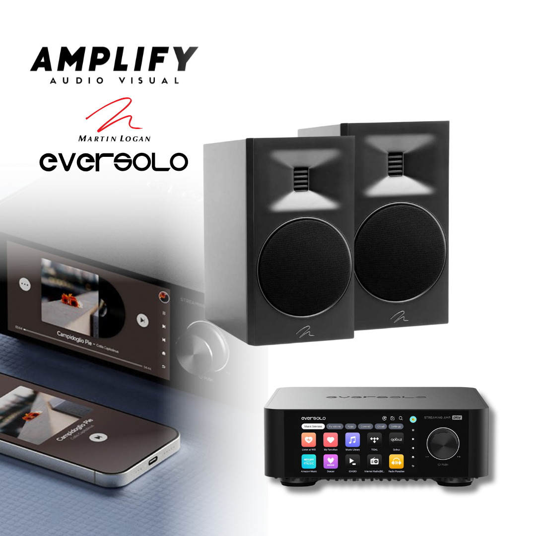 Martin Logan Motion B10 Speakers + Eversolo Play Bundle