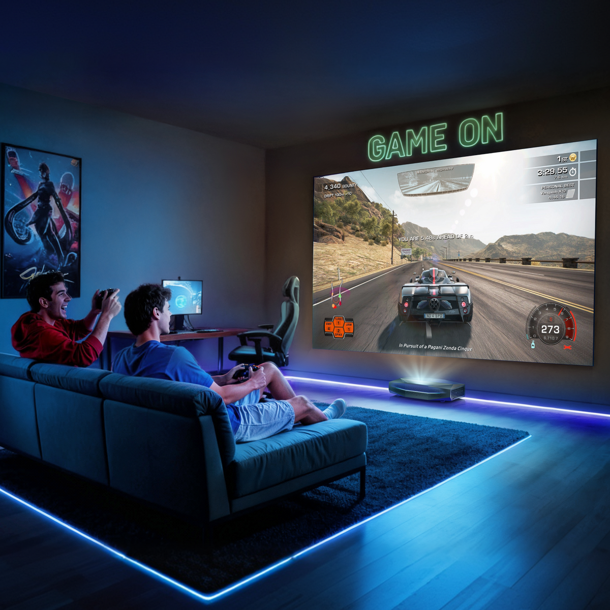 AWOL Aetherion Pro 4K RGB Laser UST Projector