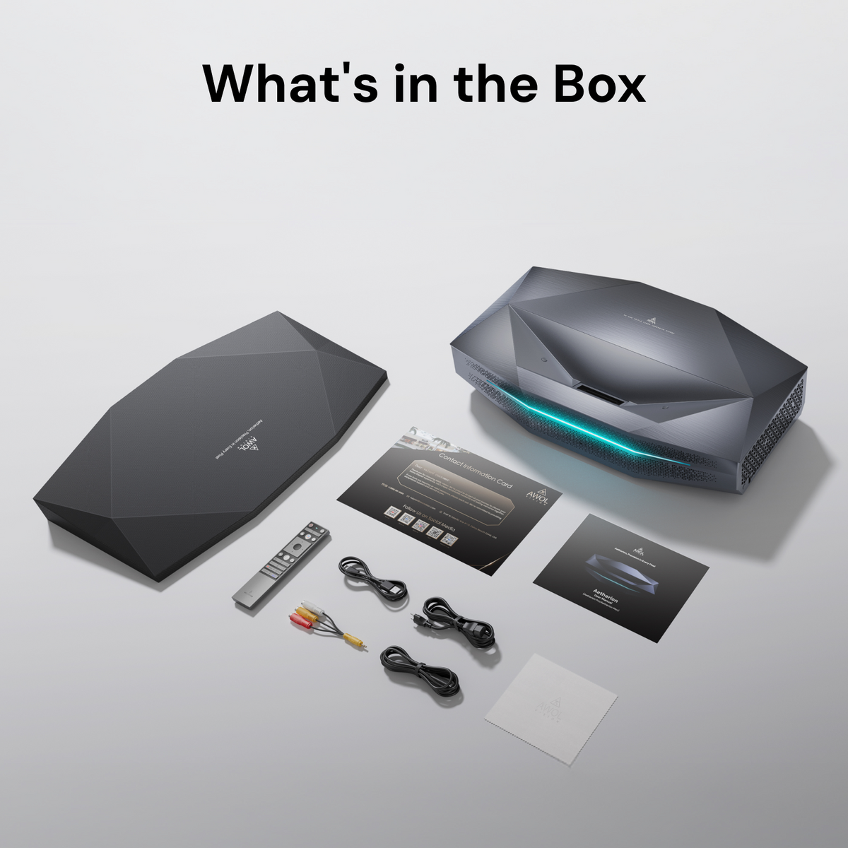AWOL Aetherion Max 4K RGB Laser UST Projector