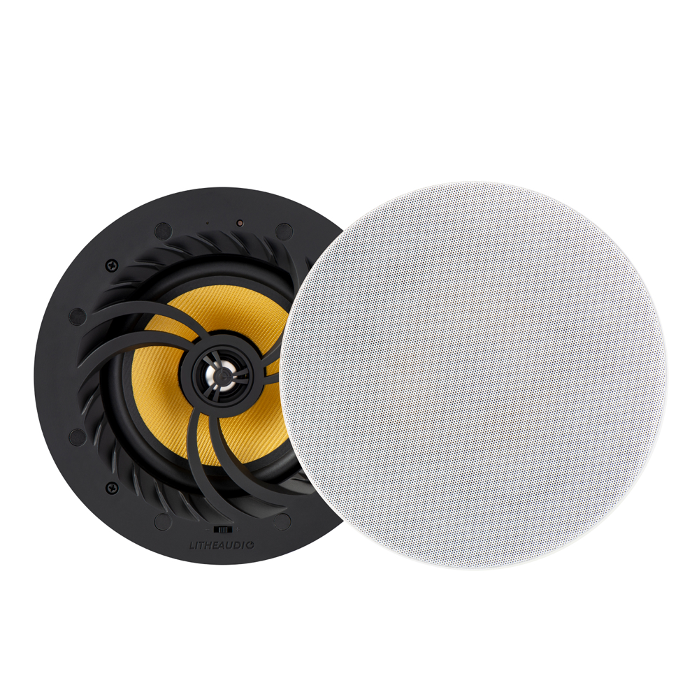 Lithe Audio All-In-One Wi-Fi Ceiling Speaker V2 Airplay 2 Chromecast
