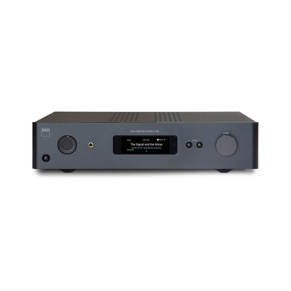 NAD C 379 HybridDigital DAC Streaming Amplifier with BluOS