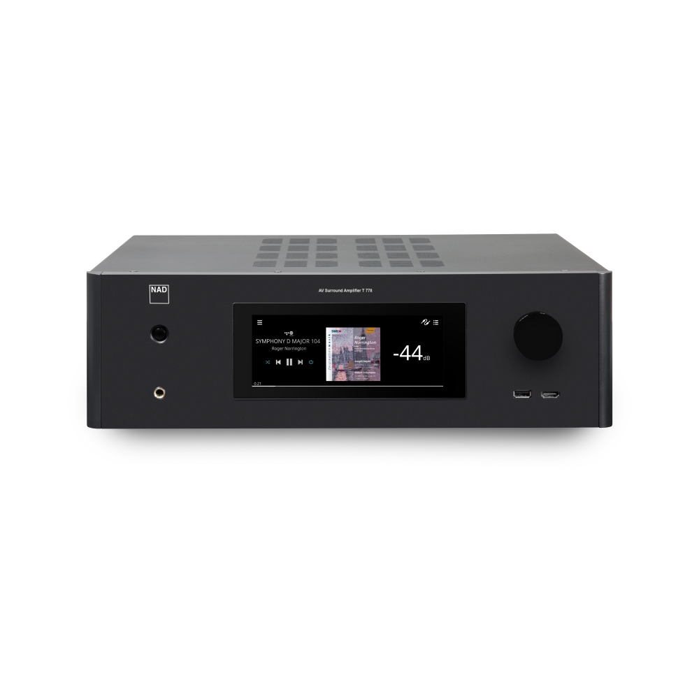 NAD T 778 A/V Surround Sound Receiver with BluOS built in