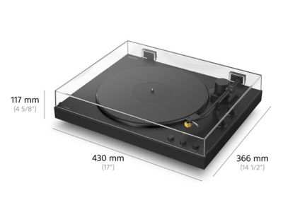 Sony PS-LX5BT dimensions