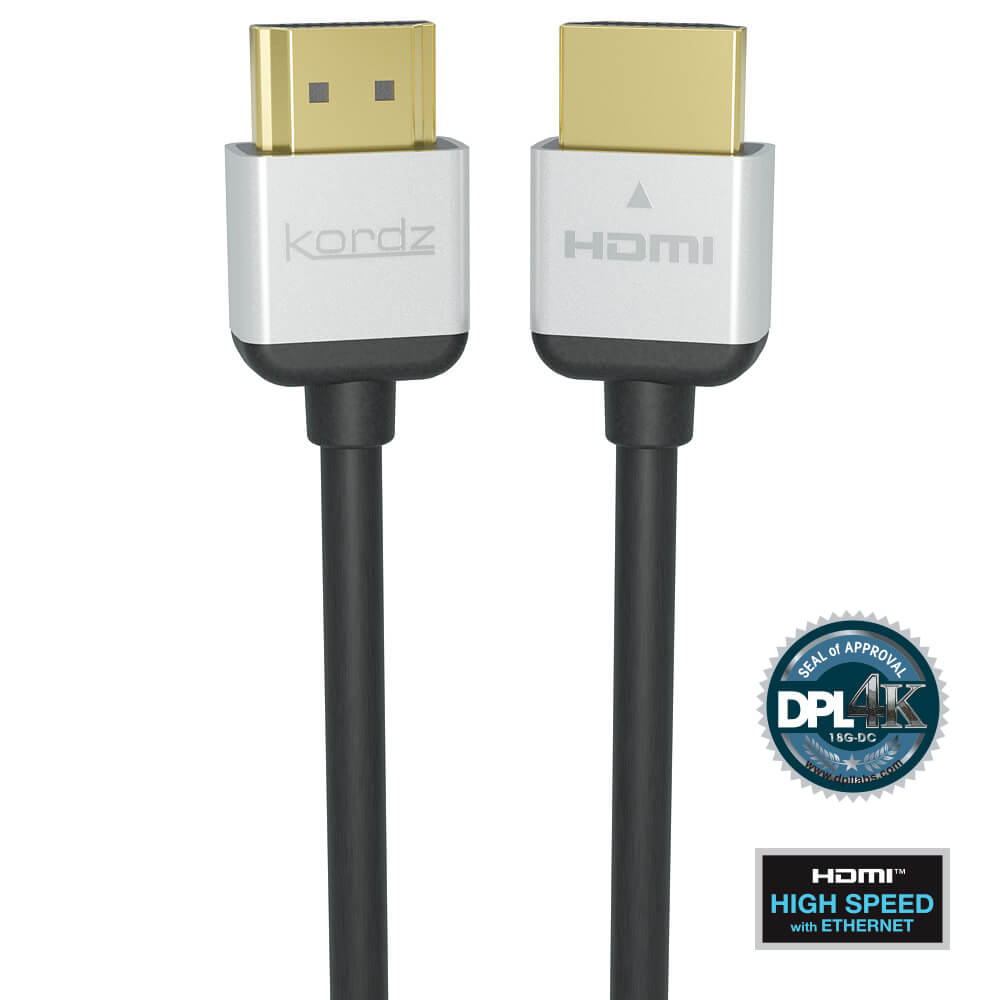 Kordz R.3 Passive HDMI Cable 4K UHD 18Gbps (various lengths)