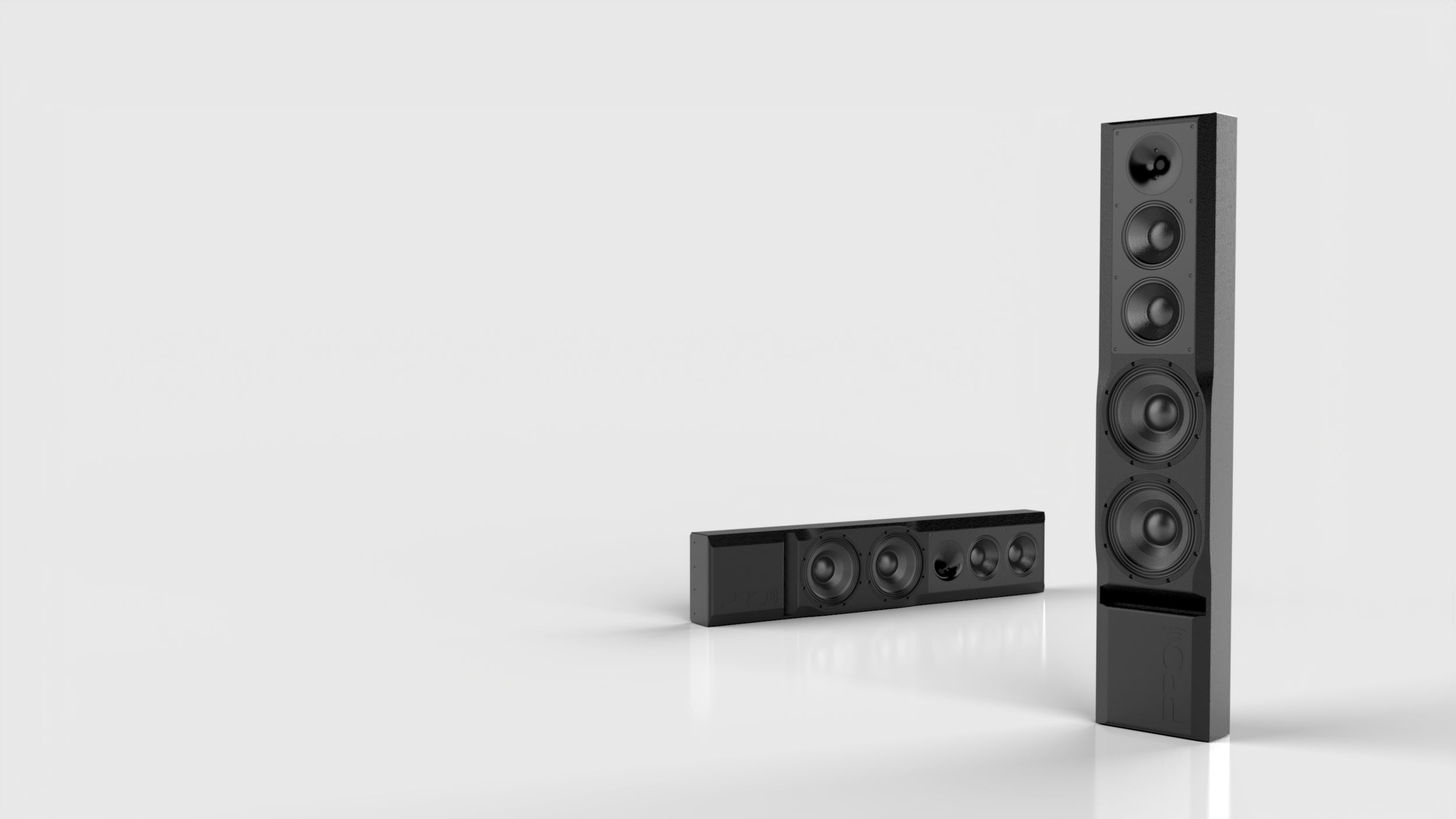 Pro Audio Technology PR-SR-28212ai-40 Maximum Output double 12" Full Range Speaker with 40 Degree angle