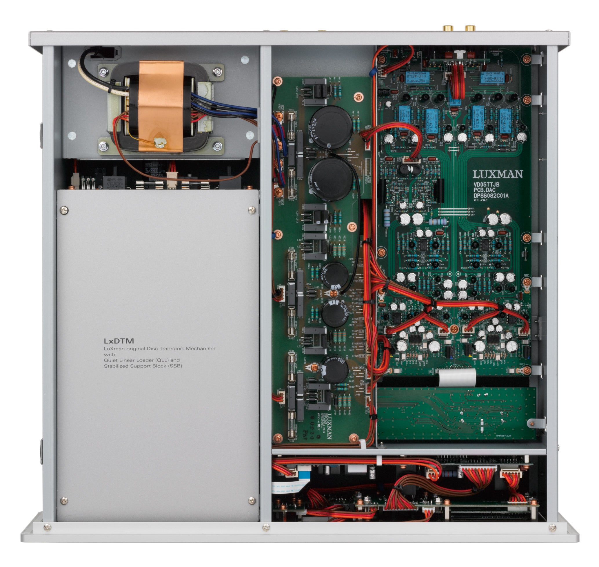 Luxman D-05u SACD/CD Player detail