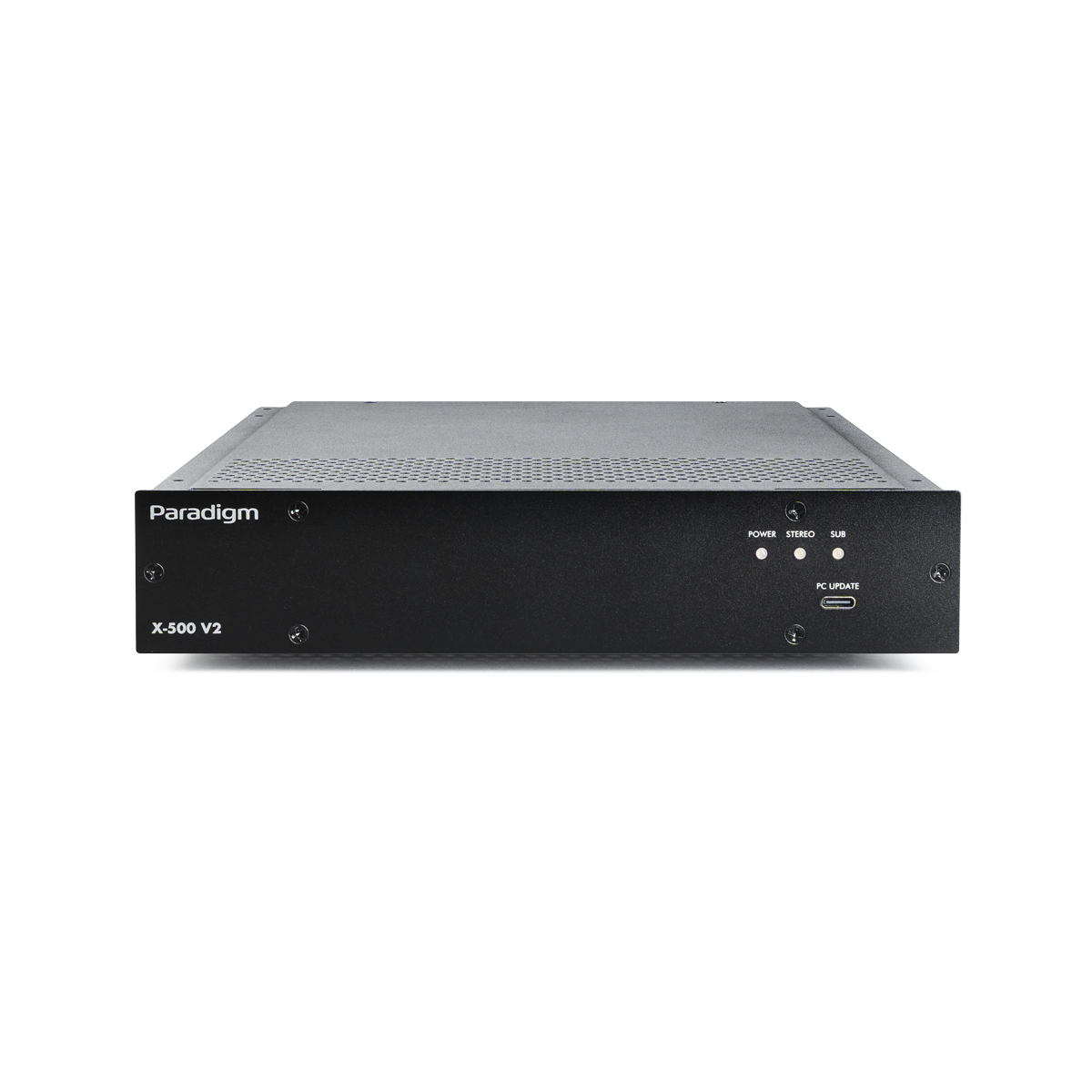 Paradigm X-500 V2 power amplifier rear connections