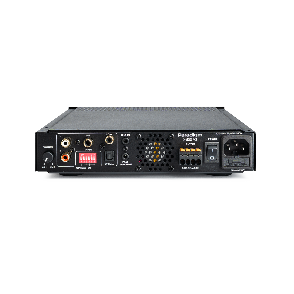 Paradigm X-500 V2 power amplifier detail